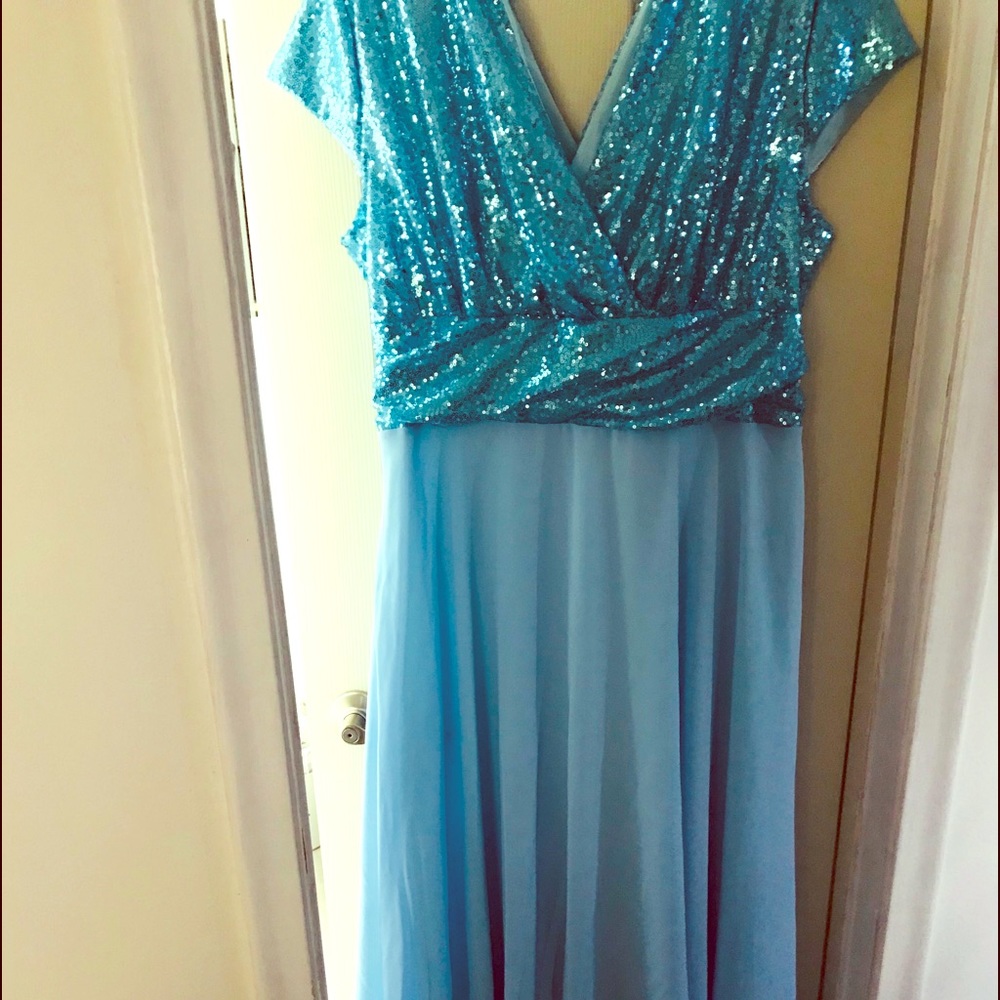 Sequin long Gown